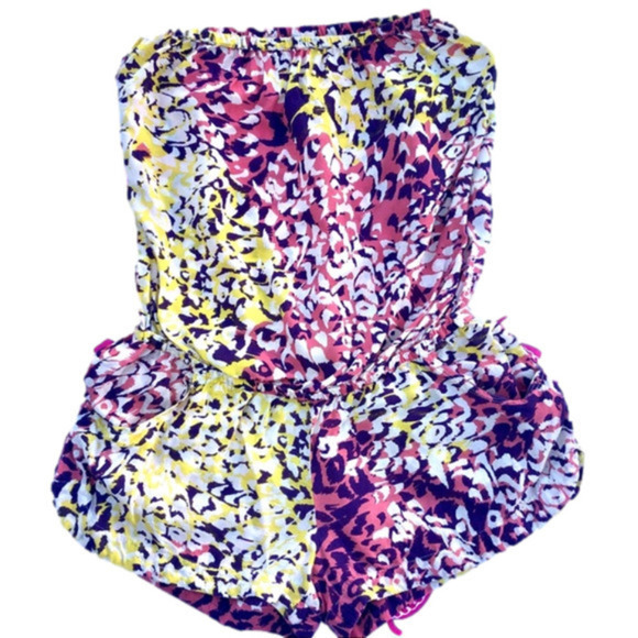 Strapless Summer Romper - Picture 1 of 8